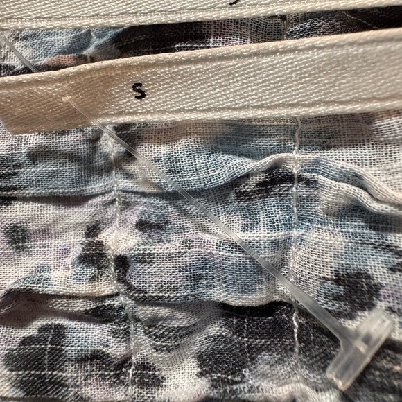 Anthropologie Victorian Sheer Lace Multicolor Blouse size small - Picture 11 of 13